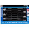 Generic Blue Spot Tools 7 PCE 1/4 Extra Long Impact Torx Bit Sockets (T10-T40)