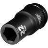 Draper Expert 5054 - Chiave a bussola a impatto con attacco quadro da 3/4'', 22 mm