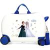 Disney Frozen Seek Courage Valigia per bambini Bianco 45 x 31 x 20 cm Rigida ABS 24,6 L 1,8 kg 4 ruote Bagagli Mano, bianco, Valigia per bambini