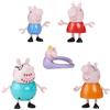 Peppa Pig, La Famiglia da Cinque di Peppa, Set di Action Figure