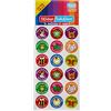 SuperStickers Sticker Solutions Circular Shaped Reward Phrases Pack Assorted [10 Sheets]