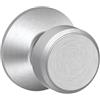 SCHLAGE Bowery F10 BWE 626 - Pomello per serratura passaggio, cromato satinato