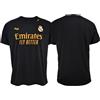 Real Madrid Maglia Terza Stagione 2023-2024 - Replica Ufficiale con Licenza Ufficiale - Adulto, Nero , L
