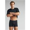 Intimissimi Boxer In Cotone Mercerizzato Filo Premium Con Logo Nero