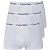 Calvin Klein Boxer Costume da Uomo Vita Bassa 3-Pack, Bianco Piccolo