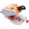 Panfudongk Mini Sega da Tavolo Kapp e Troncatrice con Sega da Tavolo di Precisione, Lama in Acciaio Rapido, 7800 Giri/Min, 220 V, Leggera e Portatile