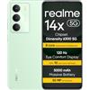 realme 14X 5G Smartphone 6+128 GB, Dimensity 6300 5G, Display da 120 Hz, Resistenza agli urti di grado militare, Fotocamera AI da 50 MP, Batteria di lunga durata da 5000 mAh, Verde