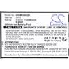 FYIOGXG Cameron Sino - Batteria di ricambio per Brondi Amico Smartphone XL, S602 PN: Brondi S602, 2600 mAh, 9,88 Wh