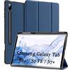DUX DUCIS Custodia Cover per Samsung Galaxy Tab S8 Plus / S7 Fe / S7 Plus 12,4, Slim Smart Protettiva Custodia Cover in Pelle TPU per Penna S per Samsung Galaxy Tab S8+ / S7 Fe / S7 Plus (Blu)
