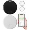 SELURK 2 Pezzi Localizzatore Bluetooth 5.2 GPS Tracker Portachiavi per Chiavi Borse Portafogli Animali Valigie Tracker GPS Smart Compatibile con iOS e Android Allarme Sonoro, Ricerca Bidirezionale,Portatile