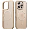 Custodia GUAGUA Per IPhone 16 Pro Con Supporto E Magneti [Compatibile MagSafe] – Colore Sabbia Del Deserto - 4