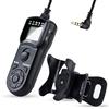 JJC Telecomando Intervallometro Scatto Remoto LCD Timer con Treppiedi del Morsetto per Nikon Z5II Z50II, Fujifilm X-E4 X-T200 X-S10 X-S20, Pentax K-70 KP Camera Sostituzione Nikon DC3, Pentax CS-310