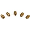 cyclingcolors 5x Getto Ugello principale Carburatore Compatibile con Gurtner 6mm N°68 ideale scooter ciclomotore moto pocket bike quad 50cc motore termico ricambi