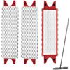 JaneYi 2 pezzi Ricambio Mocio Vileda Ultramax in Microfibra Compatibili con Vileda Ultramax/ UltraMax Plus/ Easy Wring UltraMax Lavapavimenti Ricambio per Una Pulizia Efficace dei Pavimenti