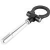 Fydun Anello di Traino, Gancio Traino Auto Tuning Gancio Traino Racing per Stile JDM Avvitare Il Gancio di Traino Gancio di Traino Auto Sportivo per FX35 FX45 FX50 QX70(Nero)