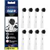 Oral-B Pure Clean - Set di 8 testine per spazzolino elettrico con setole di carbone attivo, spazzolini Oral-B