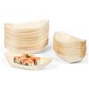 ANTETOK 100 piatti in legno usa e getta da 20,3 cm, piatti da portata per cibi caldi, barbecue e feste, vassoio da portata per sushi