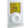 Delta Dore Termostato cablato programmabile Tybox 1117 per caldaie, pompe di calore e stufe a legna. Programmazione | Gestione del riscaldamento - 6053005, Bianco, Taglia unica