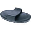 kooa Spazzola in gomma per cavalli - Tg. M: L 14,5 x L 10 x H 3 cm (verde scuro)