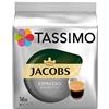 Tassimo Espresso Ristretto, Capsule Caffè, Caffè, Tostato Macinato Pacco da 5, 5 x 16 T-Discs