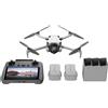 DJI Mini 4 Pro Fly More Combo (RC 2) 4 rotori Quadrirotore 48 MP 3840 x 2160 Pixel 2590 mAh Nero GARANZIA ITALIA