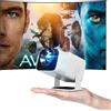 Mini Proiettore 4K Con Wifi E Bluetooth. Projector a Corta Distanza Con Correzio