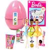 Clondo Uovo Di Pasqua Giocattoli, Per Barbie Fan, 1 Modello Bambola Casuale Tra 3 Disponibili, Pasqualone, Guscio Con 5 Sorprese, Bambina, Principesse