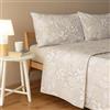 Bassetti Completo lenzuolo cotone per letto singolo una piazza Art. Magnolia 41