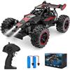ACAMMZAR Macchina Telecomandata per Bambini, 1:18 20+KM/H Off Road Monster RC Truck, RC Auto Telecomandate per Anni e Adulti, Rosso