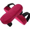 Healeved 2 Pezzi Copri Braccioli Per Sedia Da Ufficio E Sedia, Cuscini Per Braccioli in Cotone Con Design Ergonomico Per Comfort E Supporto