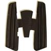 Generico TAPPETO TAPPETINO POGGIAPIEDI PEDANA NERA IN GOMMA COMPATIBILE PER VESPA PK 50-125