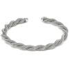 Vestopazzo Bracciale Bangle Aperto Molla Torchon