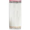 Generico VALUE PACK 10 MATITE HB - alta qualità (bianco)