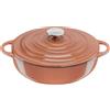 Tefal E26072 LOV - Padella da portata 28 cm, in ghisa recuperata, ideale per tutti i piani cottura, adatta a induzione, adatta al forno fino a 250 °C, lavabile in lavastoviglie, colore: Terracotta