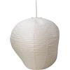 Ferm Living - Paralume Kurbis - Bianco - Carta Washi