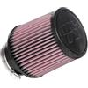 K&N Filtro Aria Universale Conico 76mm flangia, 127mm base, 114mm top, altezza 127mm (RU-3870)
