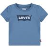 Levi's LVB S/S Batwing Tee 6E8157 T-Shirt, Coronet Blue, 36 Months Bambino