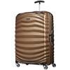 Samsonite Lite-Shock Spinner L Valigia, 75 cm, 98.5 L, Marrone (Sand)
