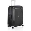 Samsonite S'Cure - Valigia Spinner L, 75 cm, 102 L, nero (Black)