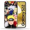 Cokitec Cover per Samsung Galaxy S22 Manga Naruto Team