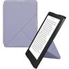 kwmobile Custodia Pieghevole Compatibile con Kobo Aura Edition 2 Cover - Cover Magnetica Pelle PU eReader con Stand - lavanda