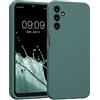 kwmobile Custodia Compatibile con Samsung Galaxy A14 5G Cover - Back Case per Smartphone in Silicone TPU - Protezione Gommata - artic night