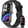 Marsyu 2025 Smartwatch Donna Uomo 1,58″ AMOLED Smart Band IP68 Nuoto & 100+ Sport Orologio Fitness Monitoraggio 24/7 HR/SpO₂/Sonno/Stress 7 gg Autonomia Orologio Fitness Activity Tracker - iOS Android