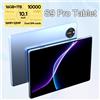 LenO Nuovo S9 Tablet Android 14 10.1 "2560x1440 Velocità divisa Snapdragon 8 Gen 2 16GB RAM 512GB/1TB ROM 10000mAh Batteria 5G Supporto - Blu