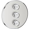Grohe 29122DC0 Miscelatore Termostatico con Valvola a incasso con 3 comandi