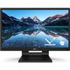 Philips 242B9TL/00 Monitor PC 60,5 cm (23.8") 1920 x 1080 Pixel Full HD LCD Touch screen Nero [242B9TL/00]