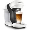 Bosch Hausgeräte Tassimo Style TAS1104 - Macchina da caffè Bosch, oltre 70 bevande, completamente automatica, adatta per tutte le tazze, salvaspazio, 1400 W, 0.7 litri, colore: Bianco