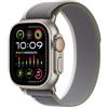 Apple Watch Ultra 2 (2023) GPS + Cellular 49mm Titanium Case Green/Grey Trail Loop S/M EU
