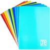 Blasetti One Color, Quaderno formato A5 (14.8 x 21 cm), Rigatura 0B, Righe con margine per 2° e 3° elementare, Carta 80g/mq, Pacco da 10 Pezzi