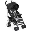 Chicco Echo, passeggino Stone | dalla nascita a 22 kg, pieghevole, leggero, sdraiato